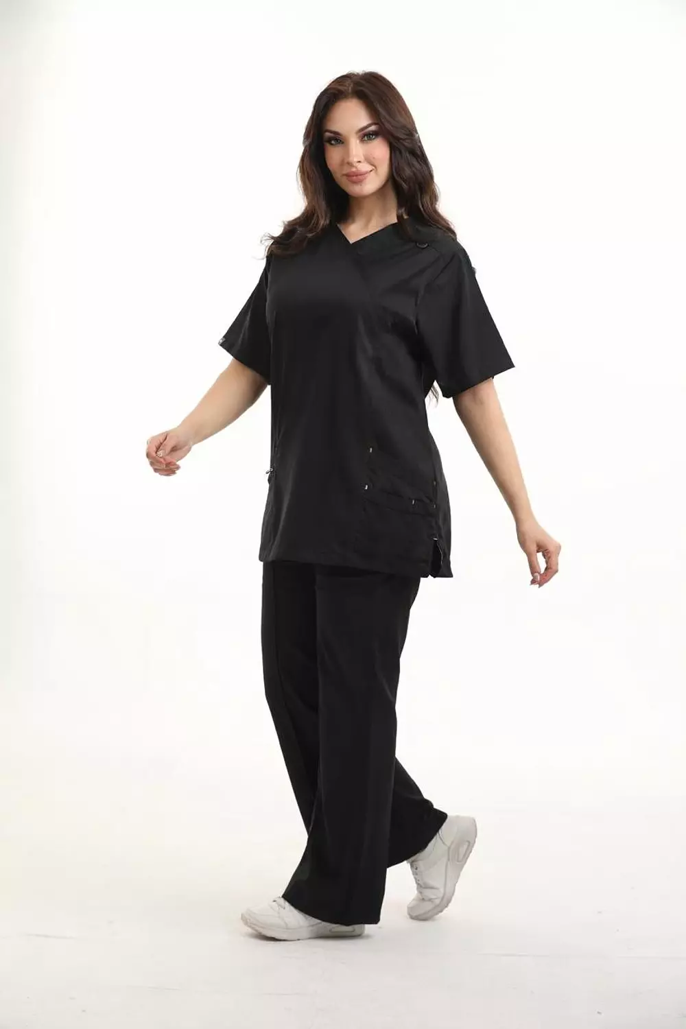 Black New Flexi Scrub 1