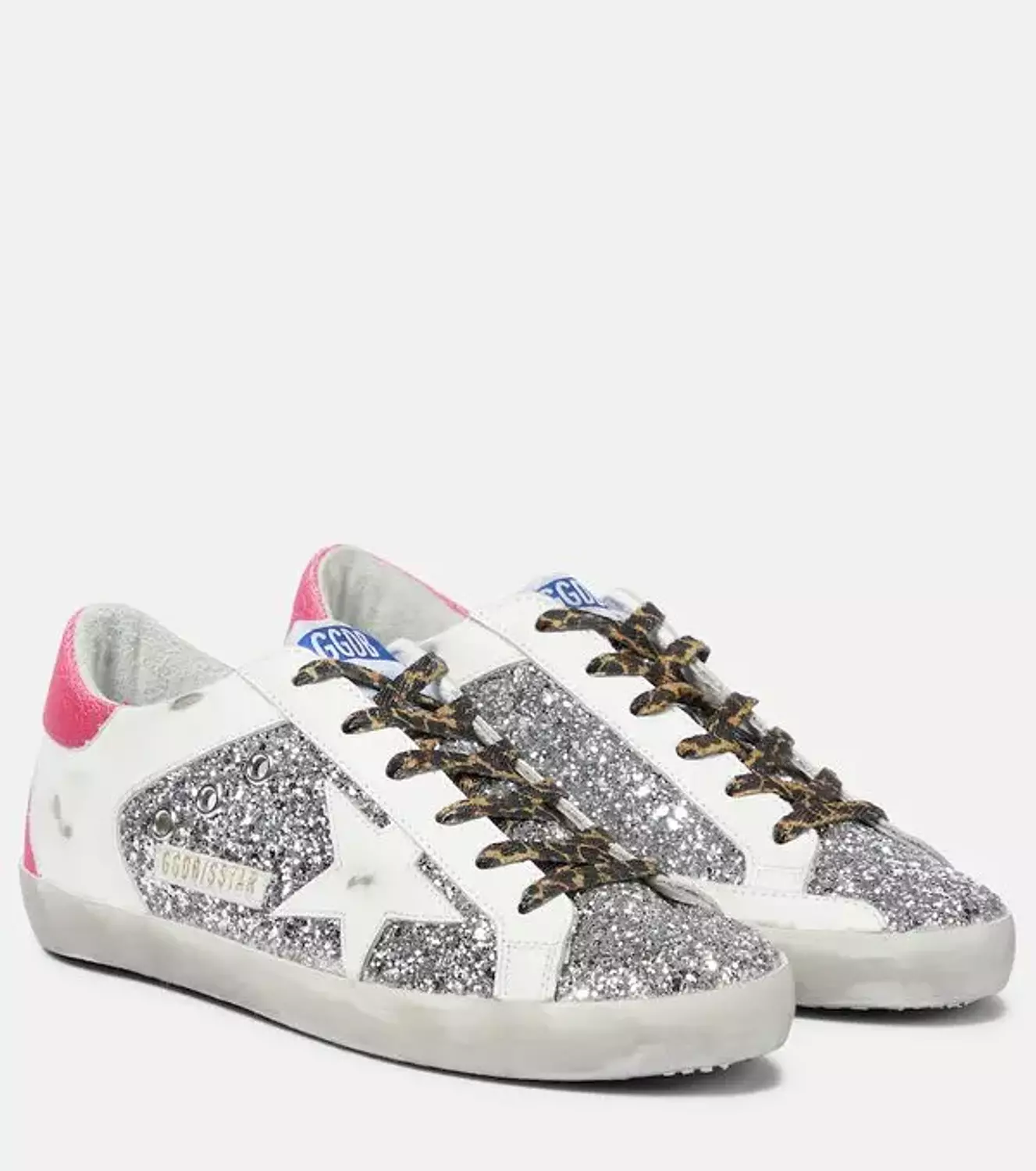 golden goose  super-star embellished leather 4