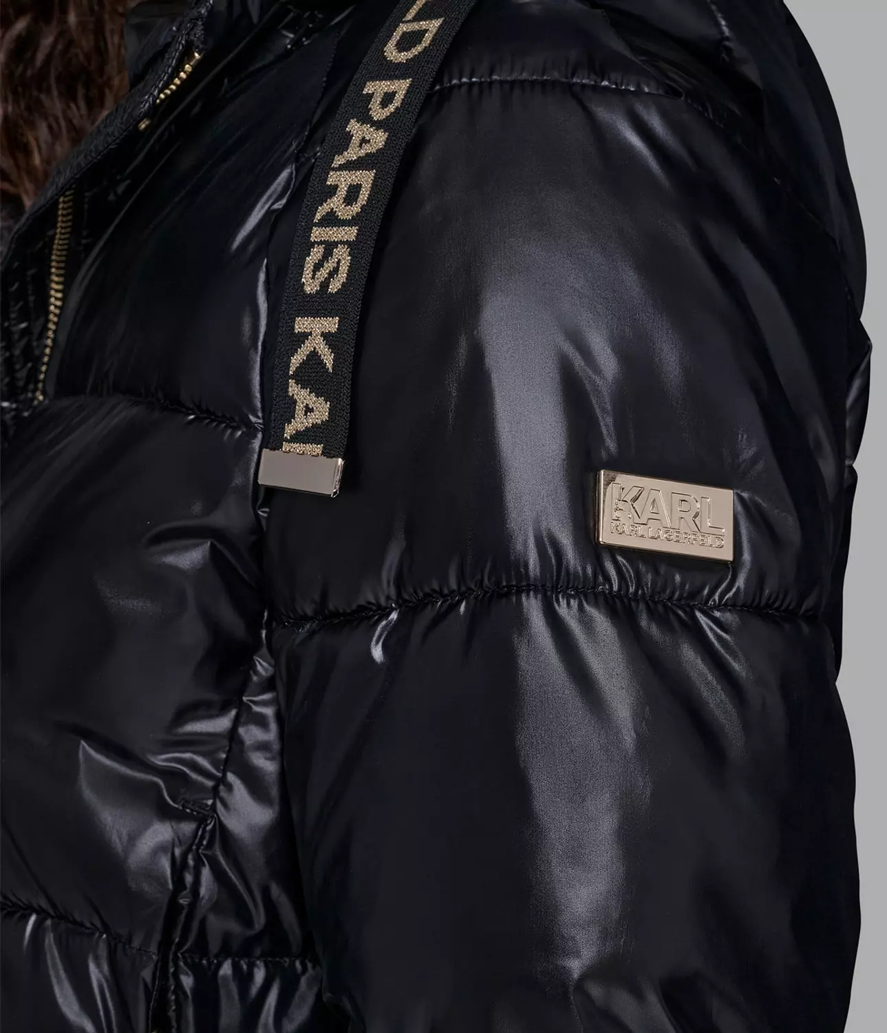 CROPPED PUFFER black  hover image