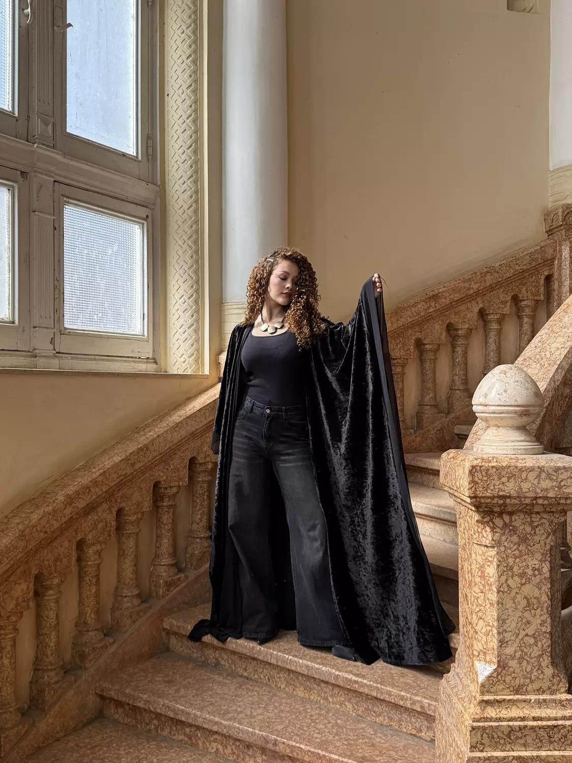 Velvet Shadow Kaftan 20