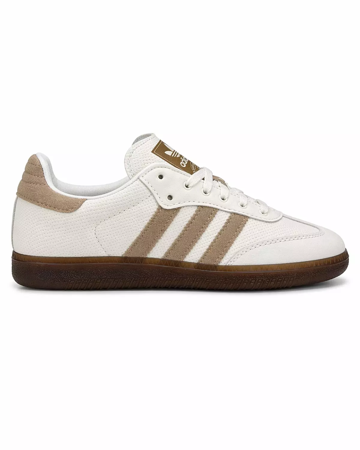 Women’s Samba Shoes – Off white & Cafe brown 3