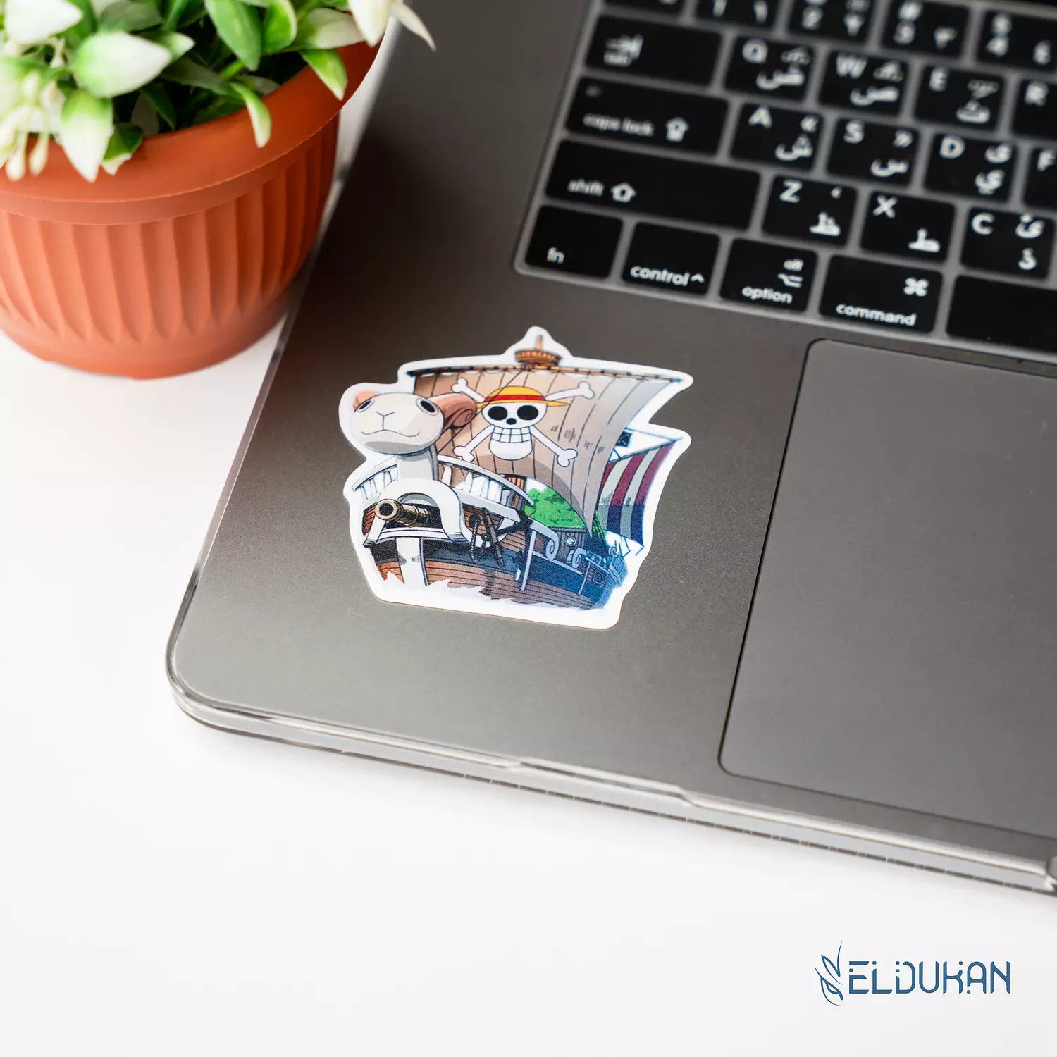 One piece ship sticker  image