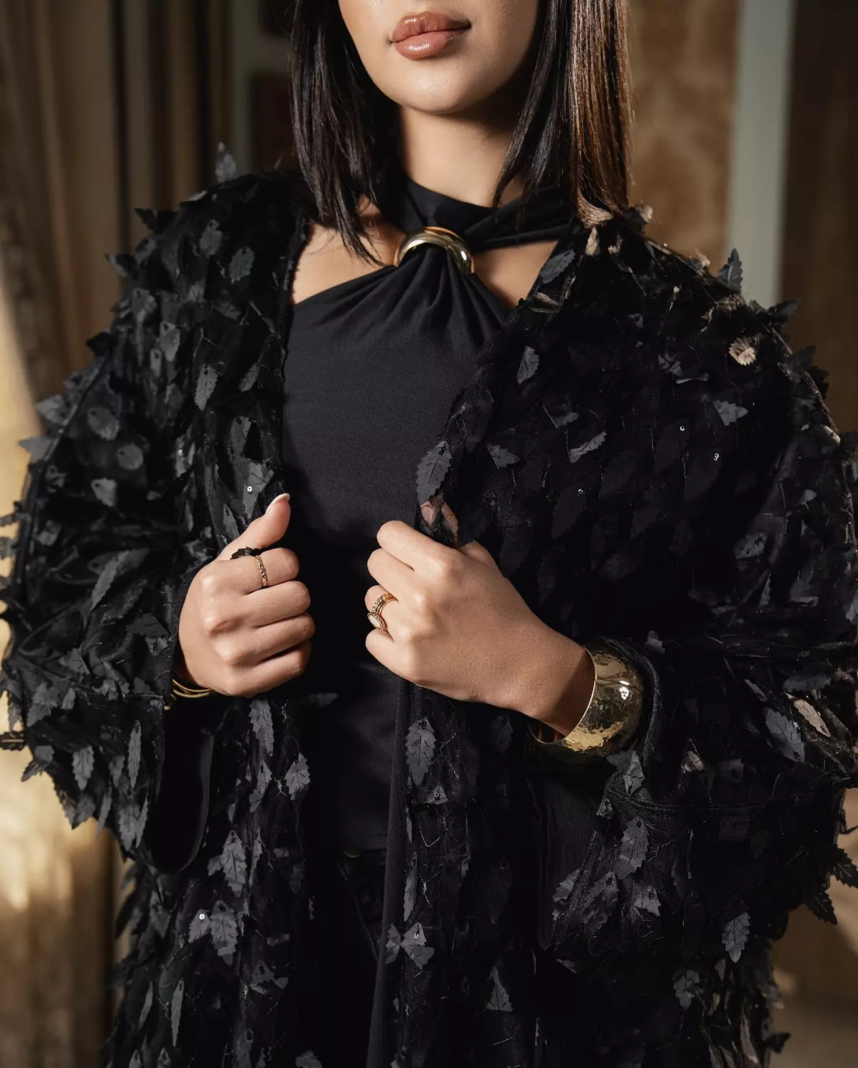 Dark Garden Kaftan 5