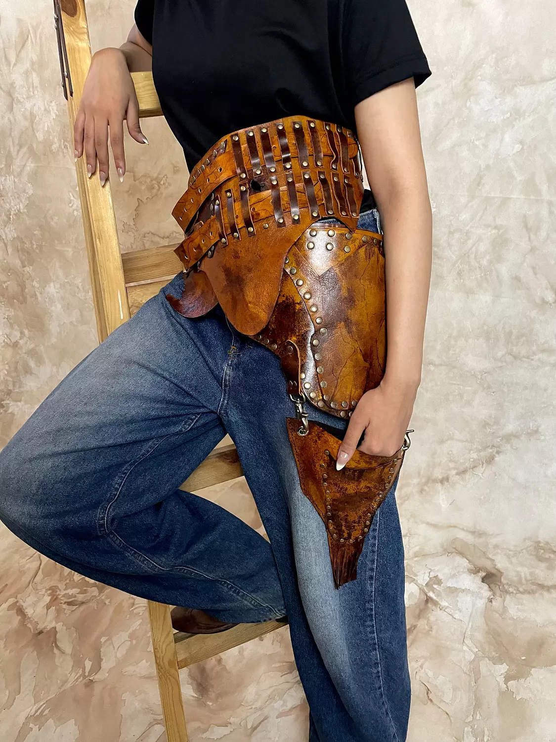 The Freak Pirate genuine leather Belt 5