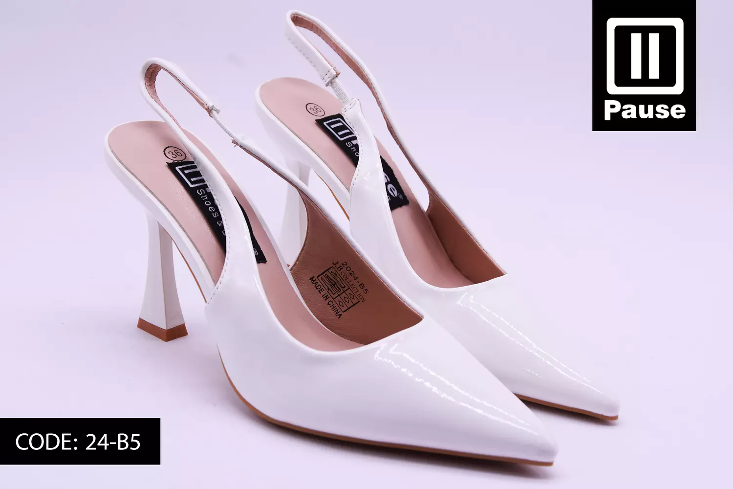 24-B5 SLINGBACK HEELS  2