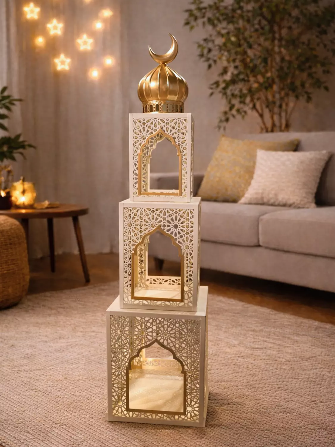 Decorative Ramadan Minaret Lantern image
