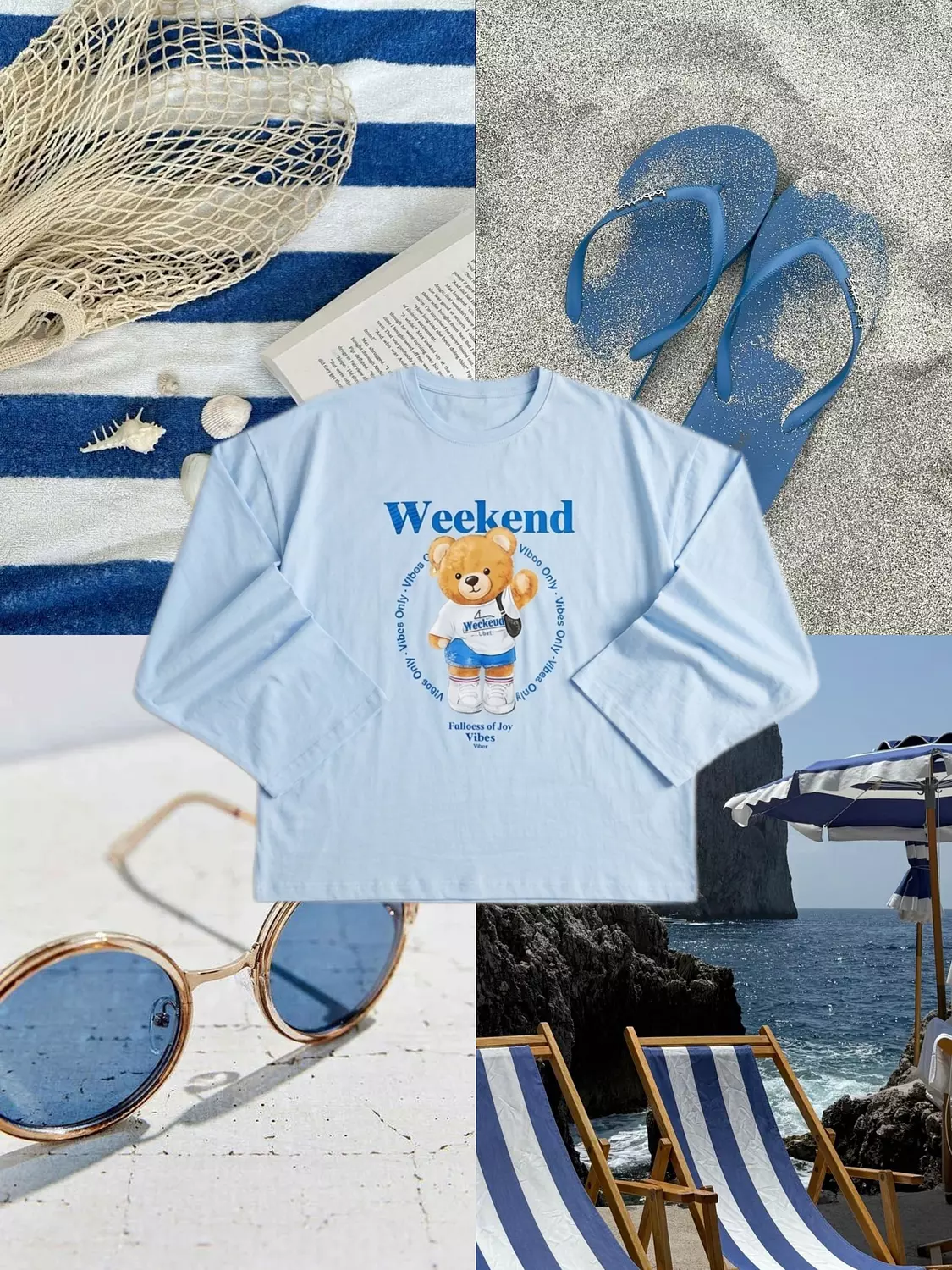 The go to tshirt (baby blue) 3