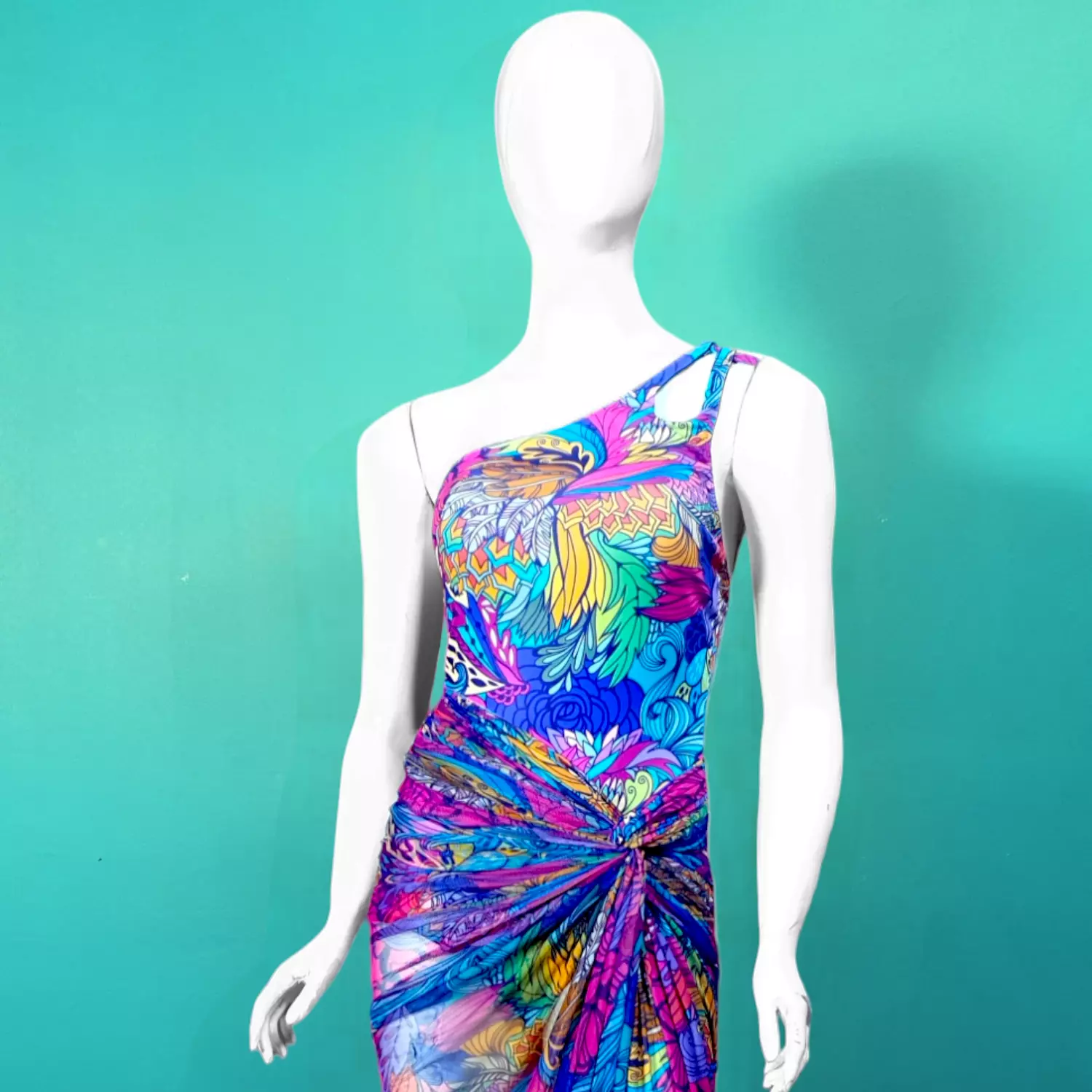 Diva Keyhole One Shoulder  5