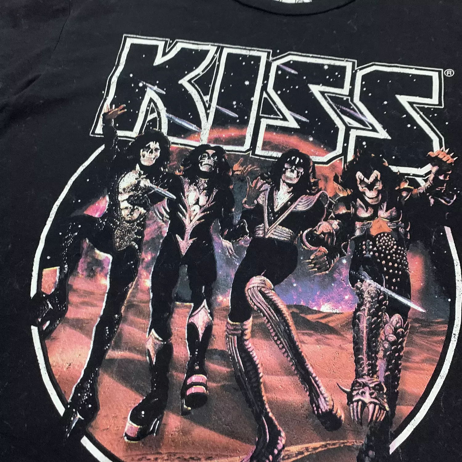 Kiss Destroyer Washed Tshirt 1