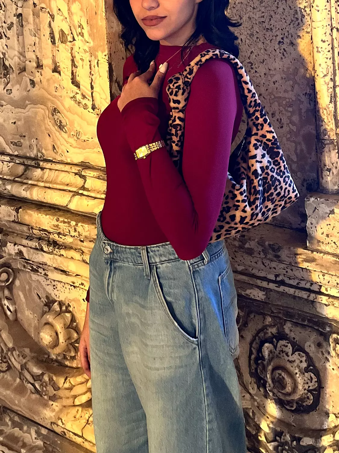 Leopard bag 1