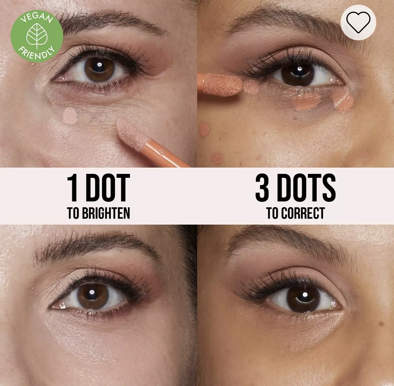 HUDA BEAUTY #FAUXFILTER Under Eye Color Corrector cherry blossom 5