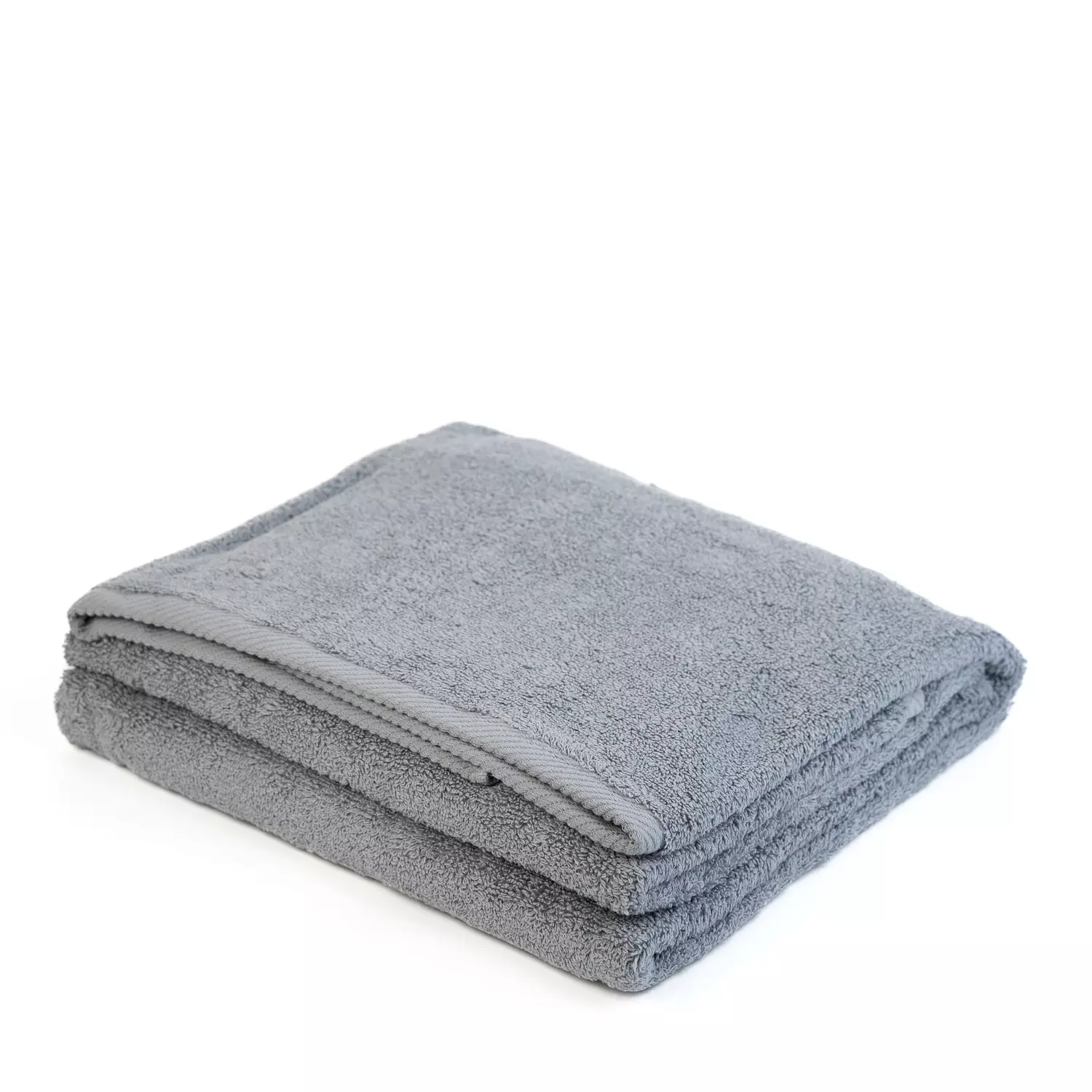 Large Gray Single Towel  image