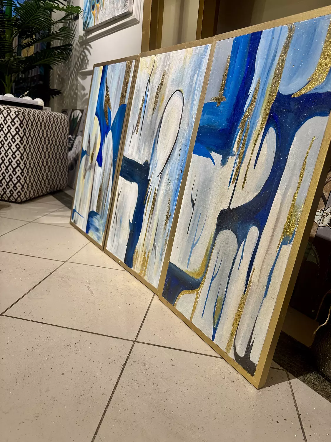 Triple blue golden magic  1