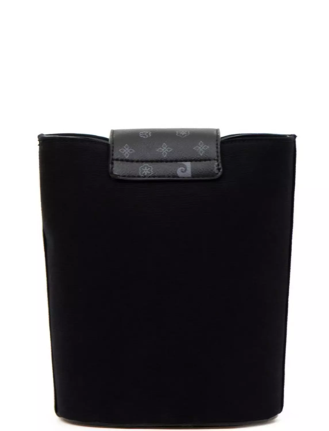 Pierre Cardin BLACK crossbody bag with gold clasp 2