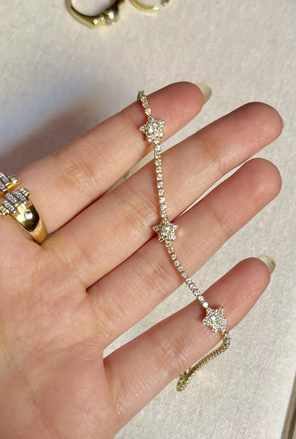 Star tennis bracelet  image