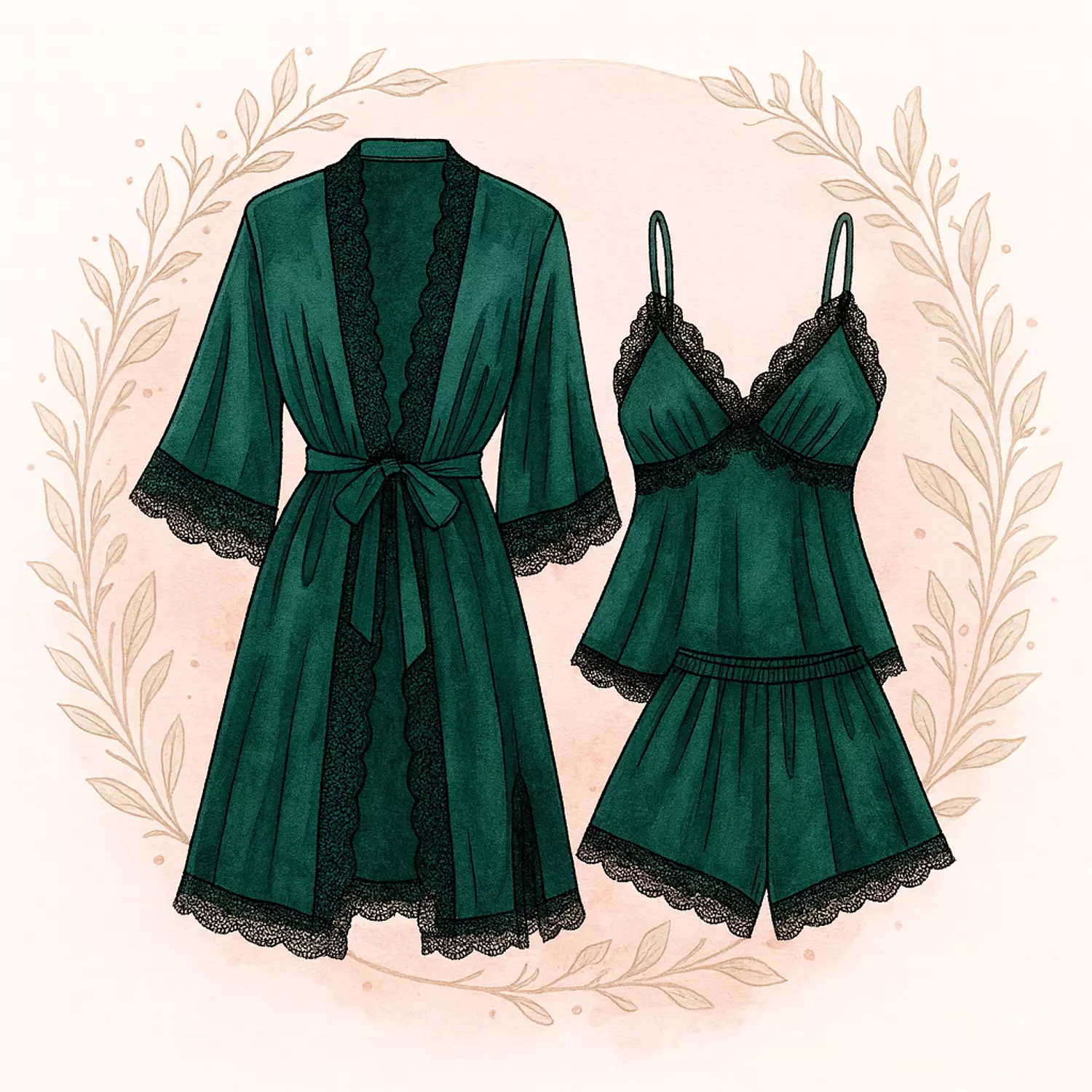 <h4 style="text-align: center">Pajama set</h4>