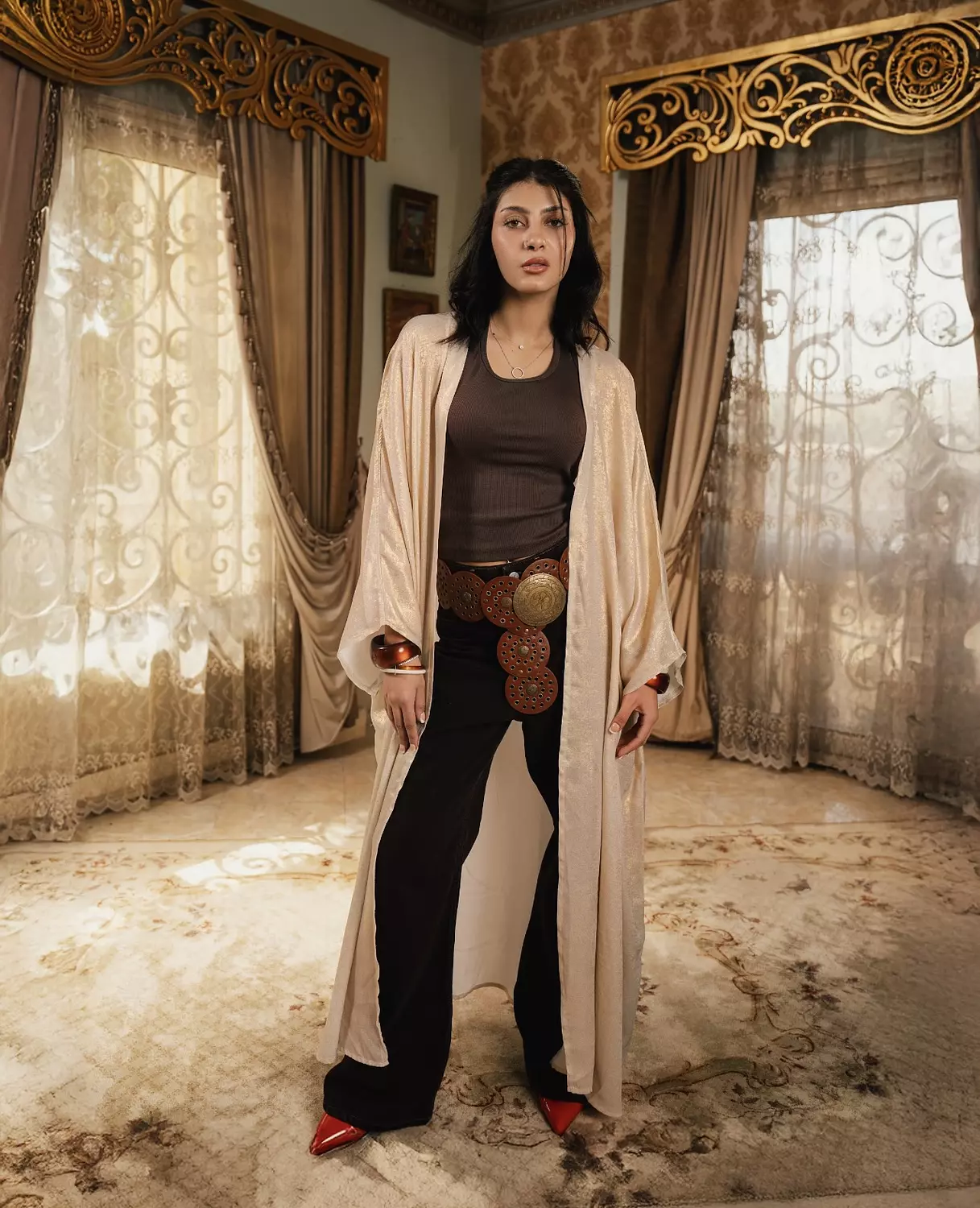 Golden Vanilla Kaftan image