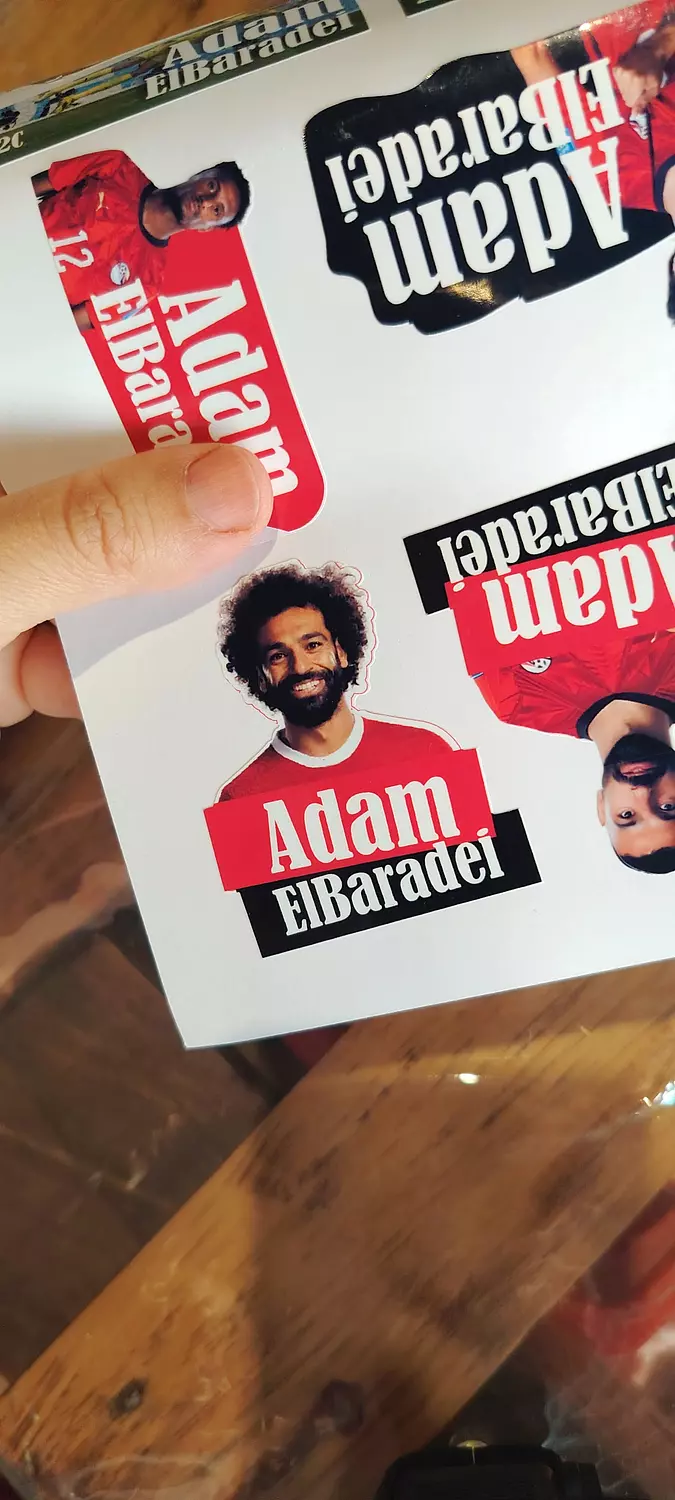  Egypt National Team School Labels Stickies image