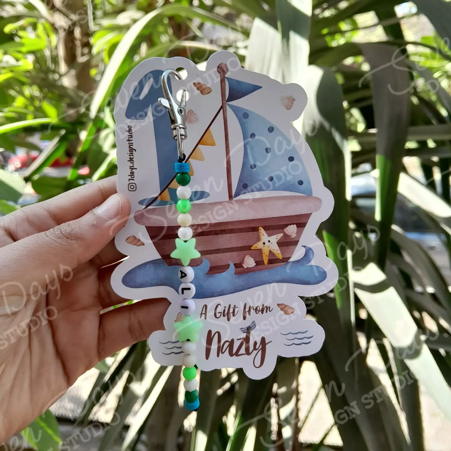 Boat Chain Card 4