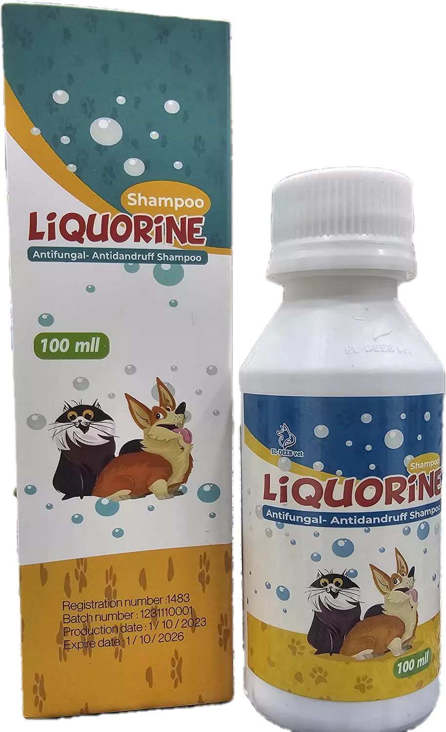 Liquorine shampoo 100 ml image