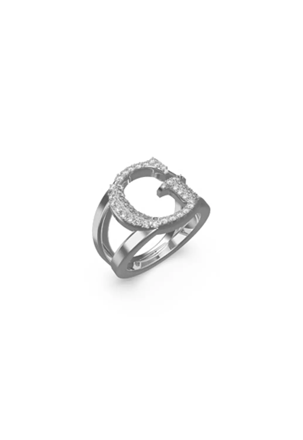 Guess Jewelry - Ladies Ring JUBR02218JWRH56 silver Color