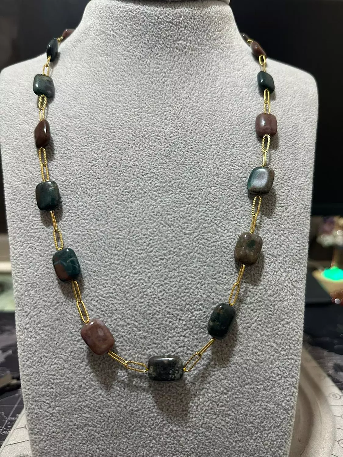 Moss Agate necklace  image
