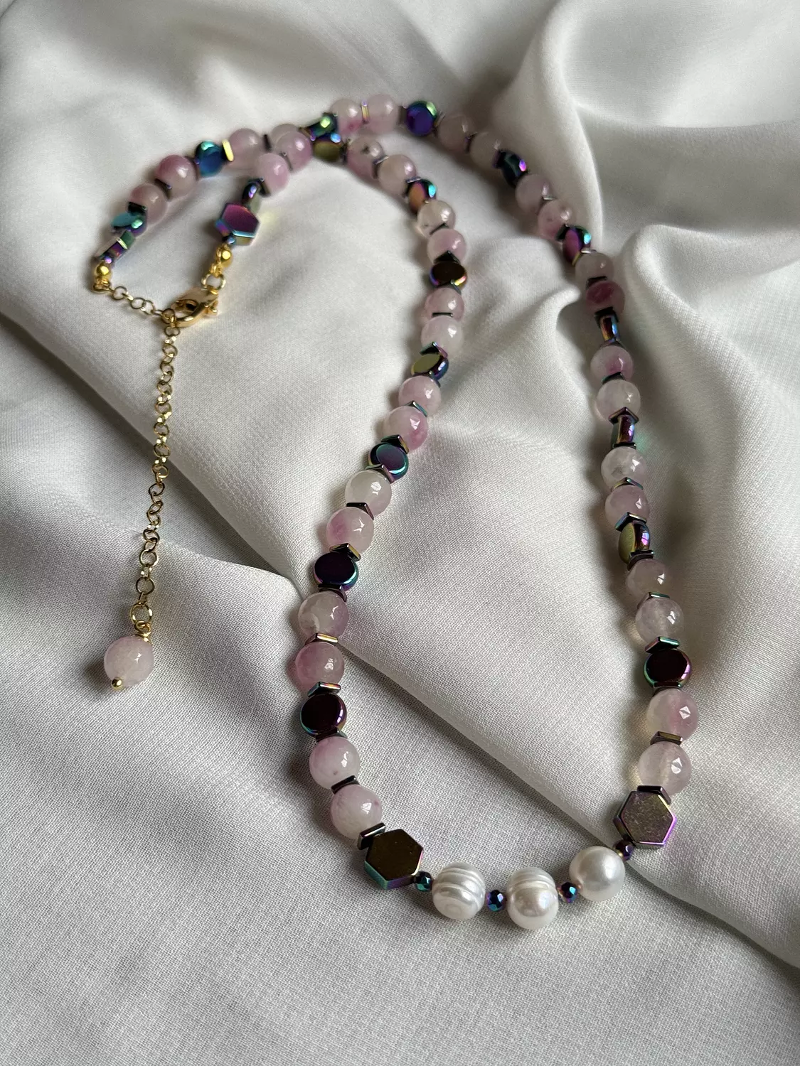 Mermaid Agate Necklace / Multi-Layer Bracelet ( By Order ) image