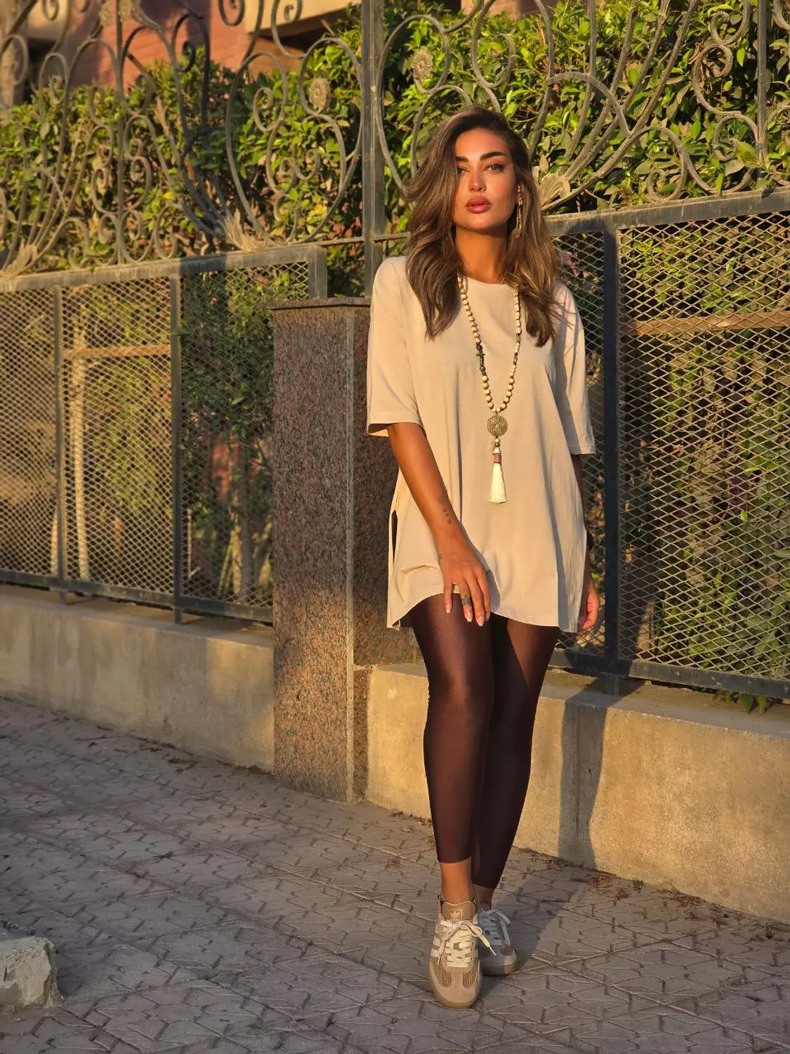 Beige Basic Shirt  3
