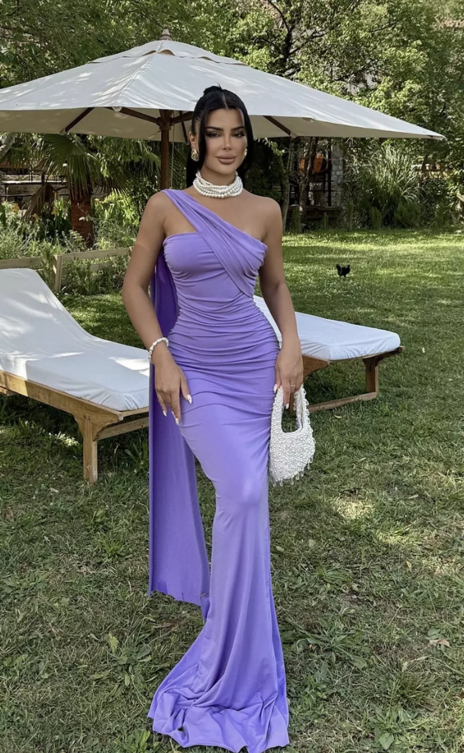 Tie Up Maxi Dress image