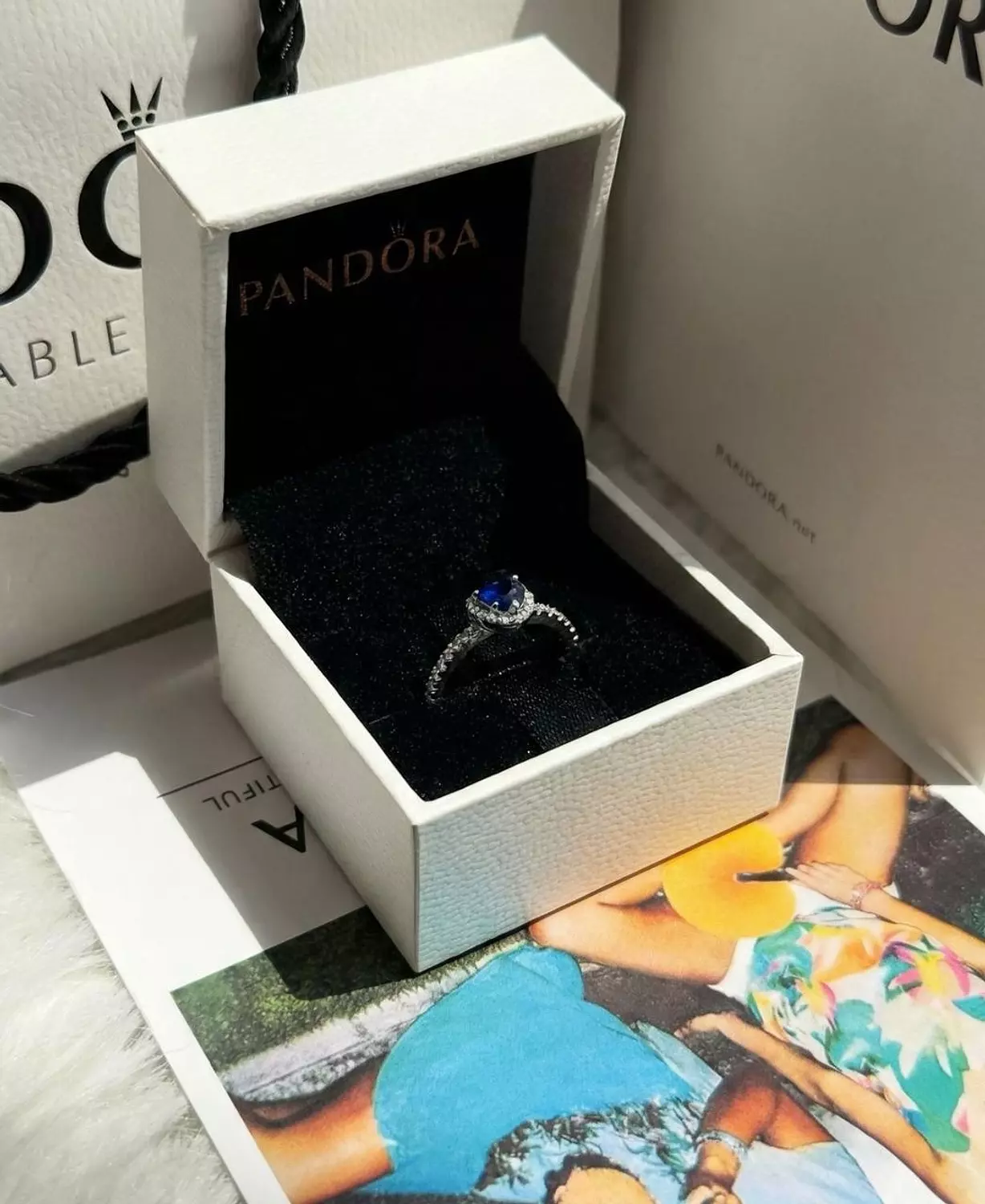 PANDORA SILVER RING 2