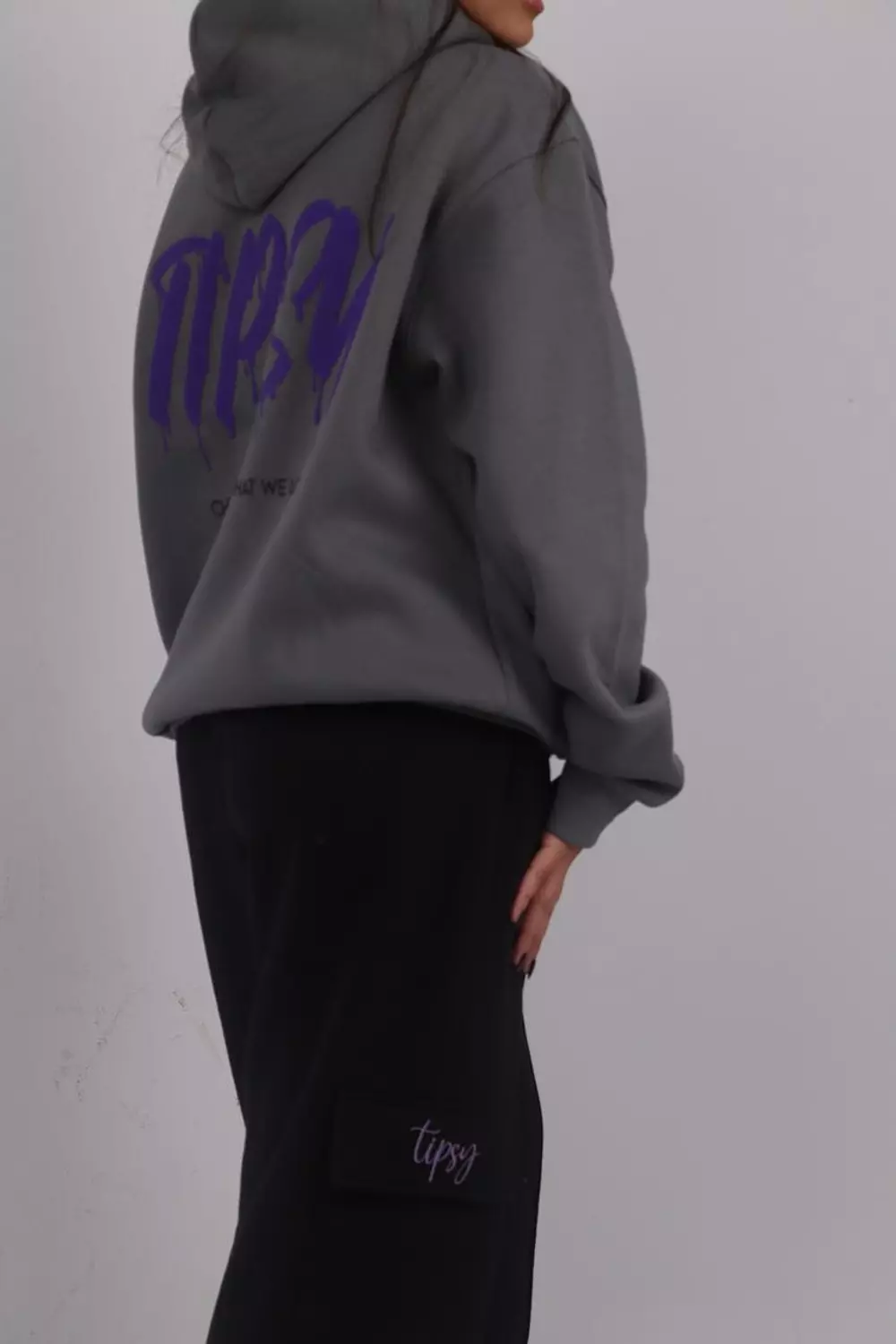 Grey Love is Gone Hoodie 1