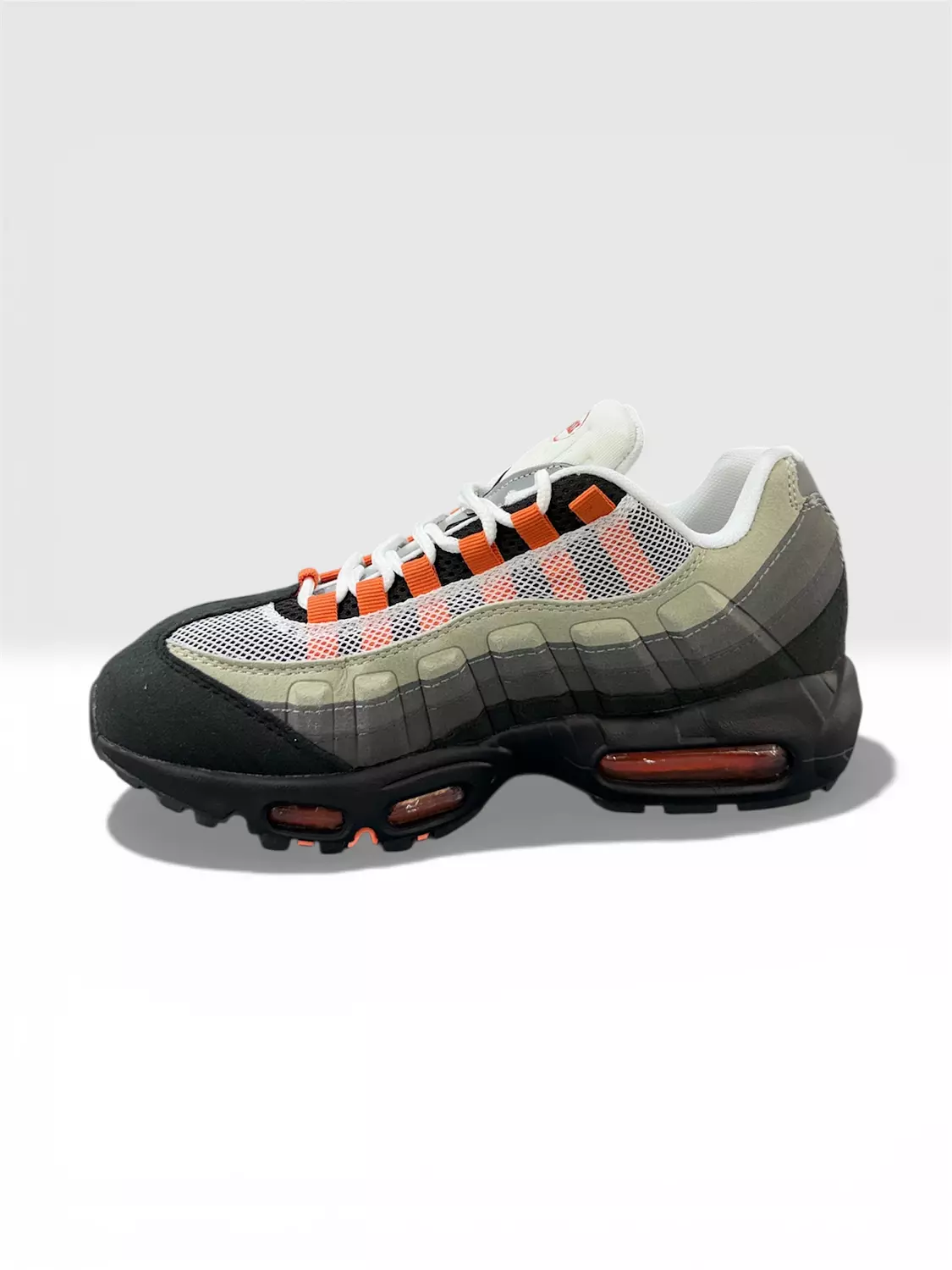 Nike Air Max 95 Black/ Green Orange  1