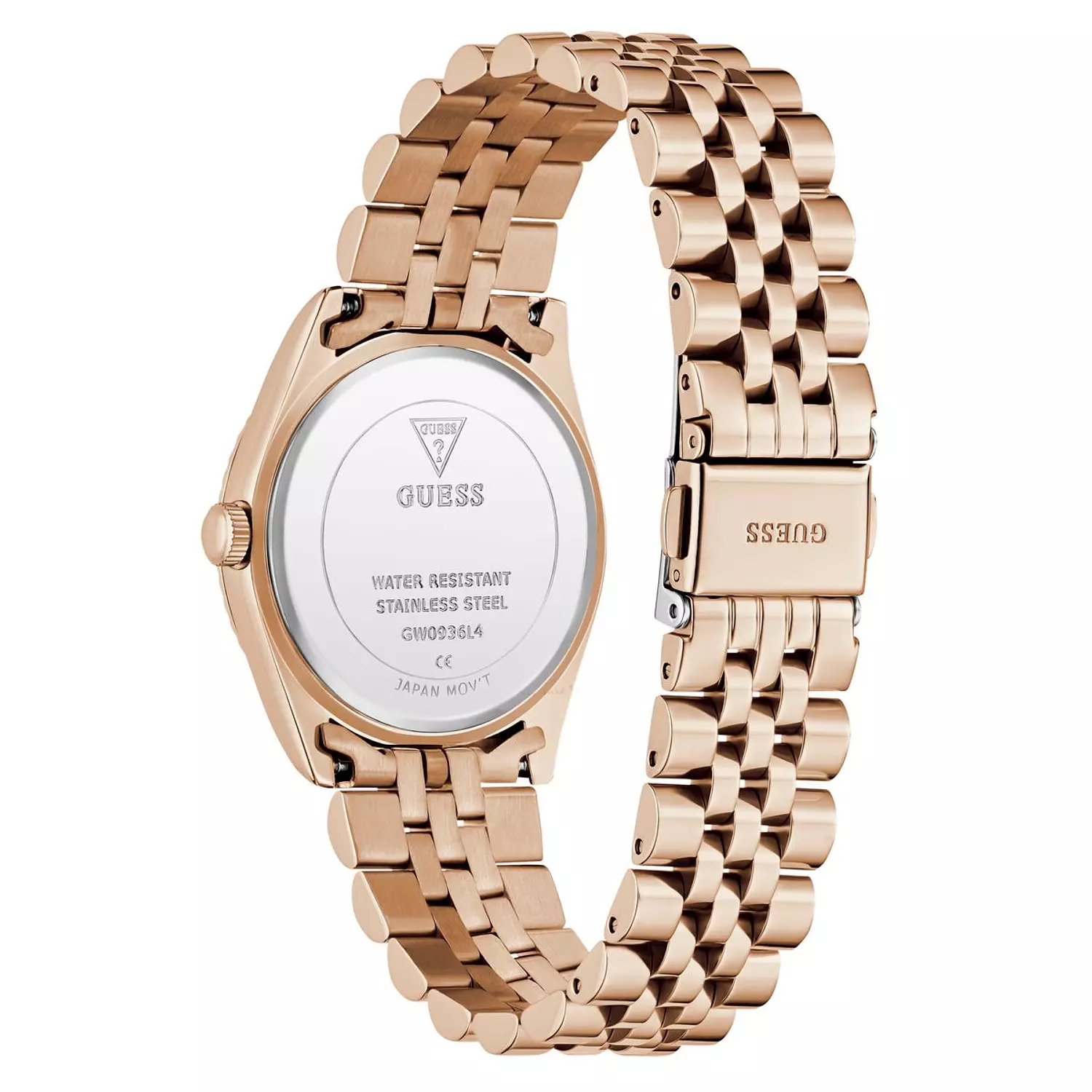 GUESS Ladies Jada Rose Gold Tone Multi-function Date Watch Rose Gold Tone Stainless Steel Bracelet GW0936L4 2