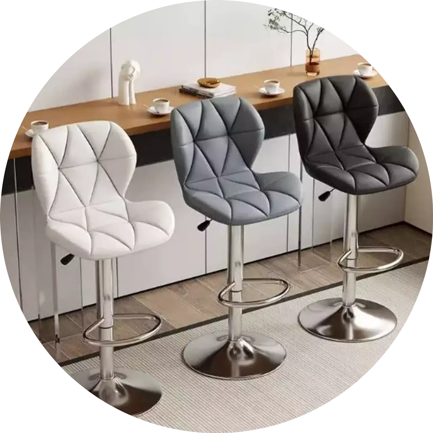 <p style="text-align: center"><span style="color: #114574ff"><strong><br>Bar chairs</strong></span></p>