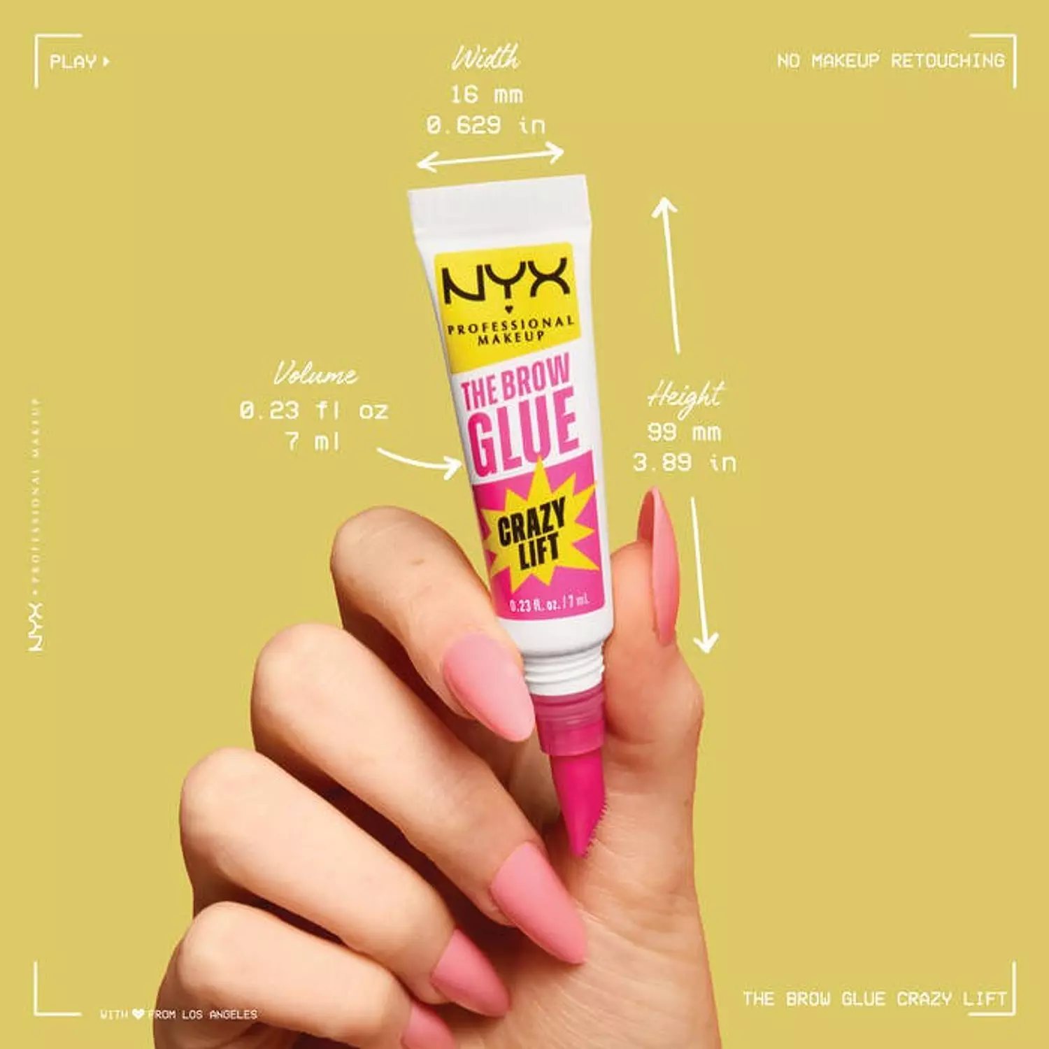 Nyx The Brow Glue Crazy Lift Brow Lamination Gel 7