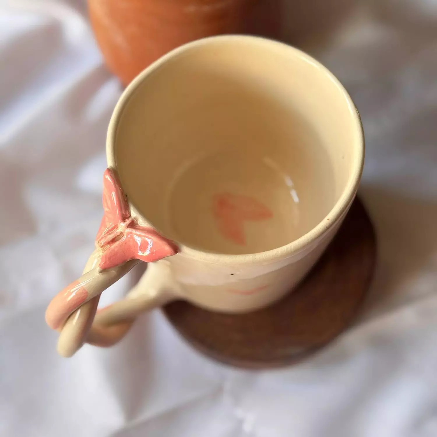 pinkie butterfly mug 1