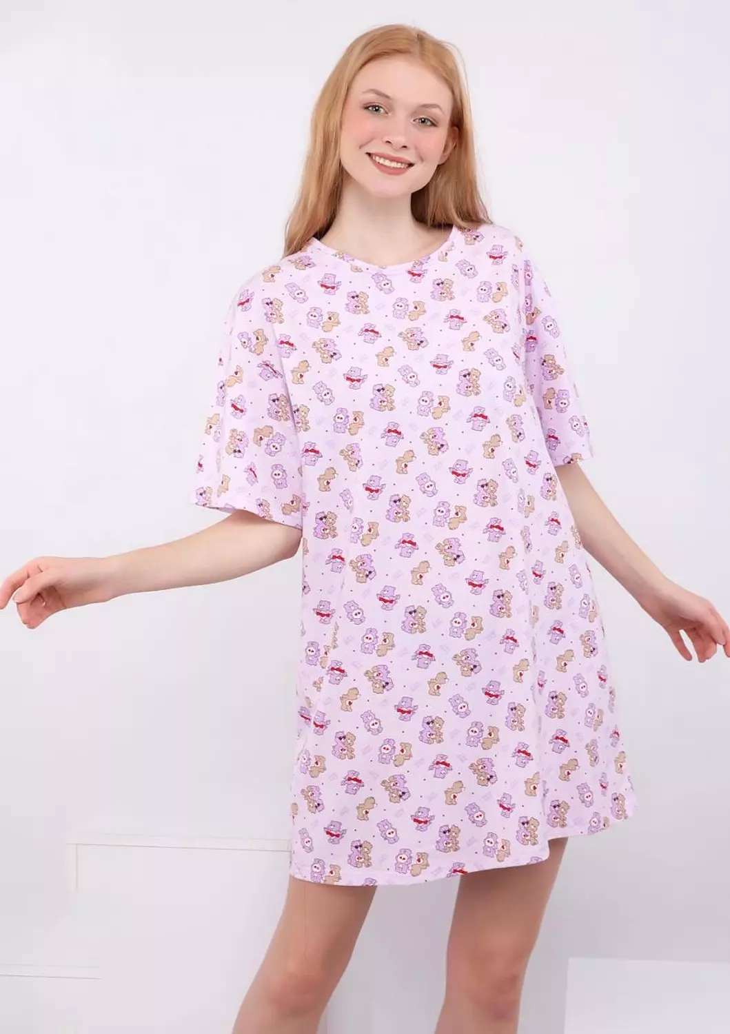 S714 Teddy bear Night shirt  2