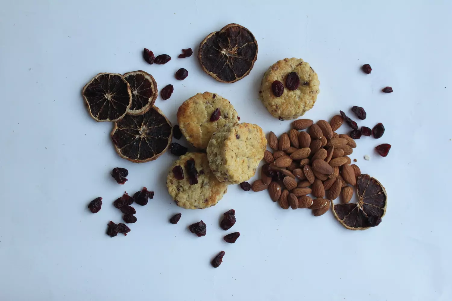 Cranberry Orange Almond Scones 8