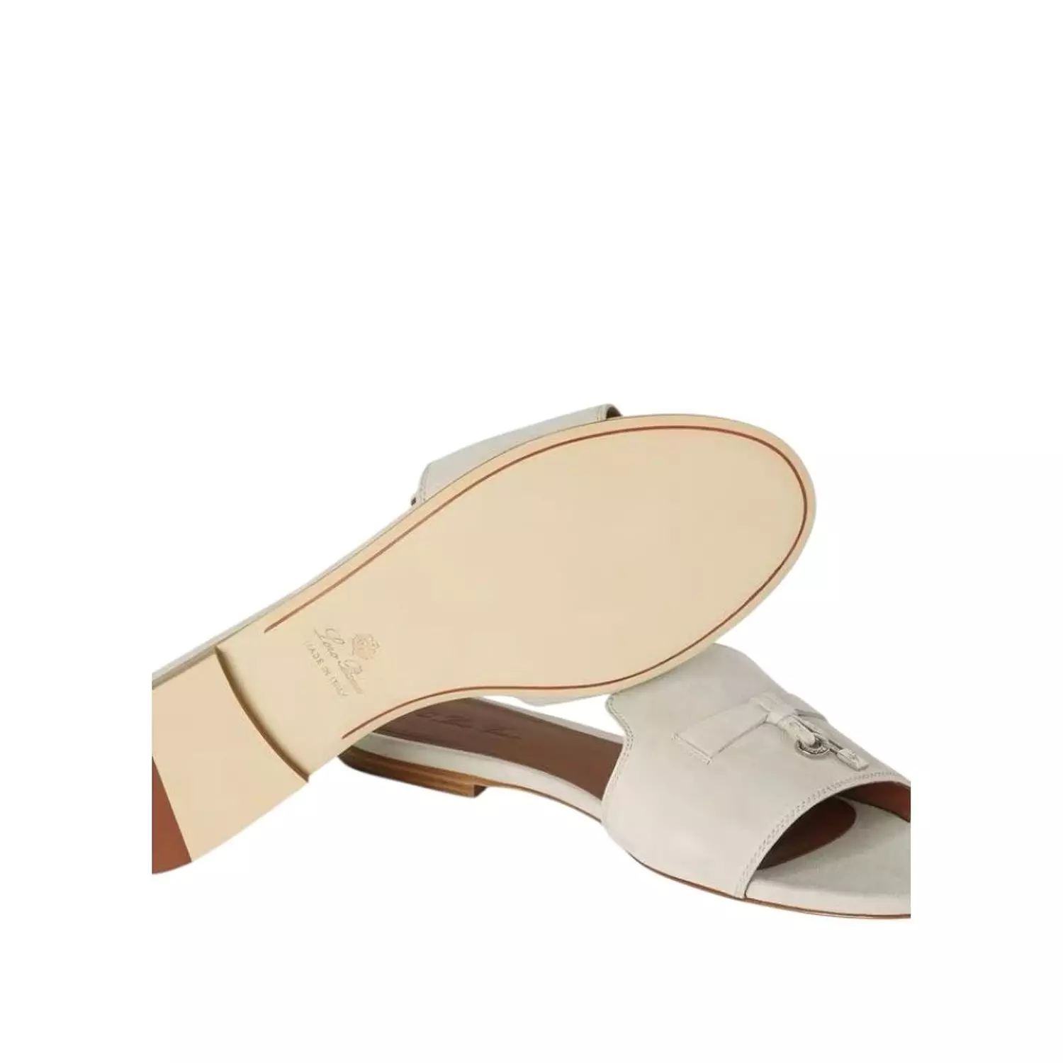 Loro Piana Summer Charms Sandal Pearl Powder 3