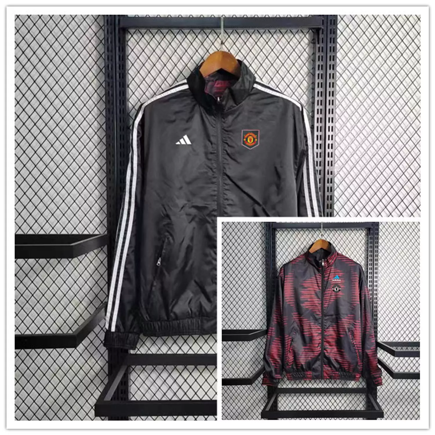 MANCHESTER UNITED ( DOUBLE FACE ) - RAINCOAT