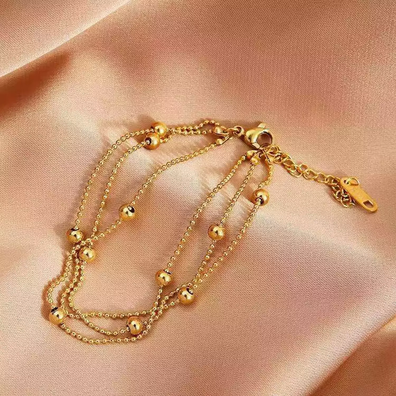 Multilayers beaded Anklet 2