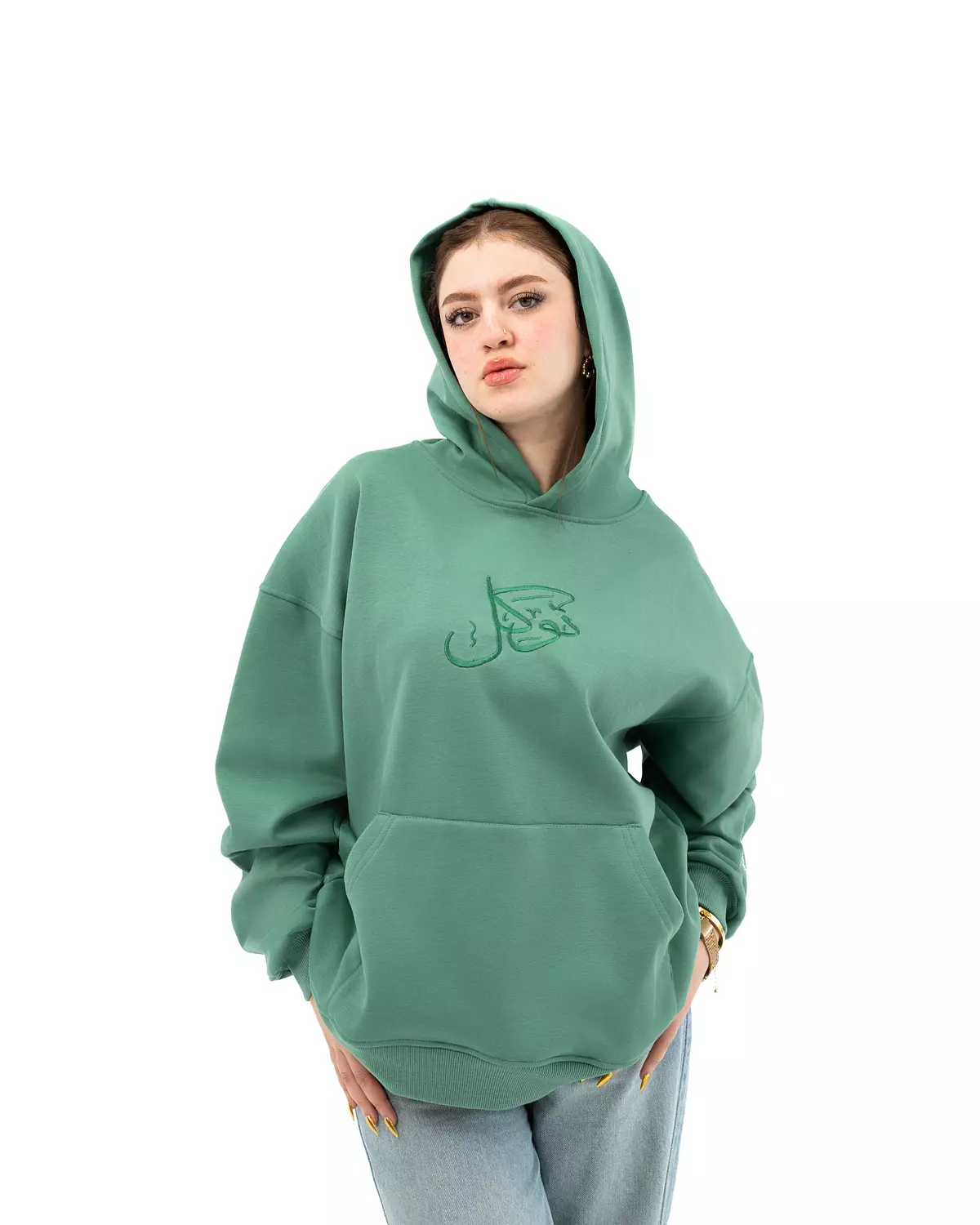 TAWAKKUL Hoodie _ Olive 7