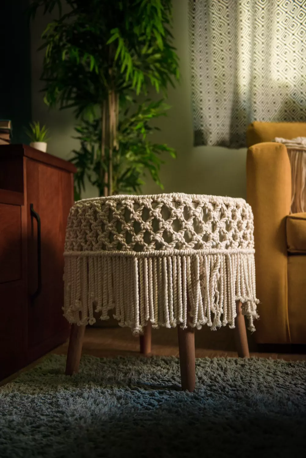 Mandala stool 2