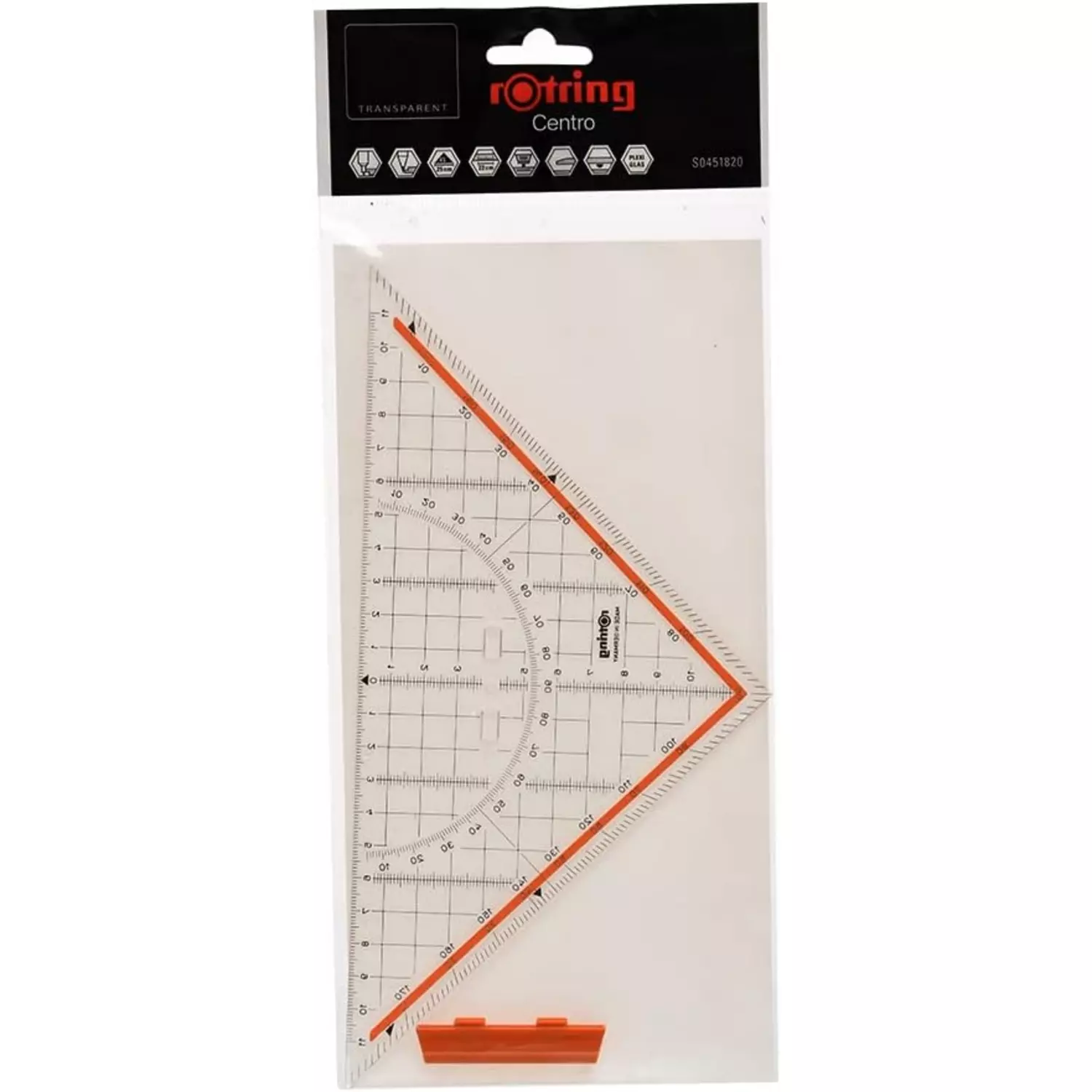 مثلث ارسطو روترينج (مقاسات مختلفة) Aristotle Rotring's Triangle(different sizes)  2