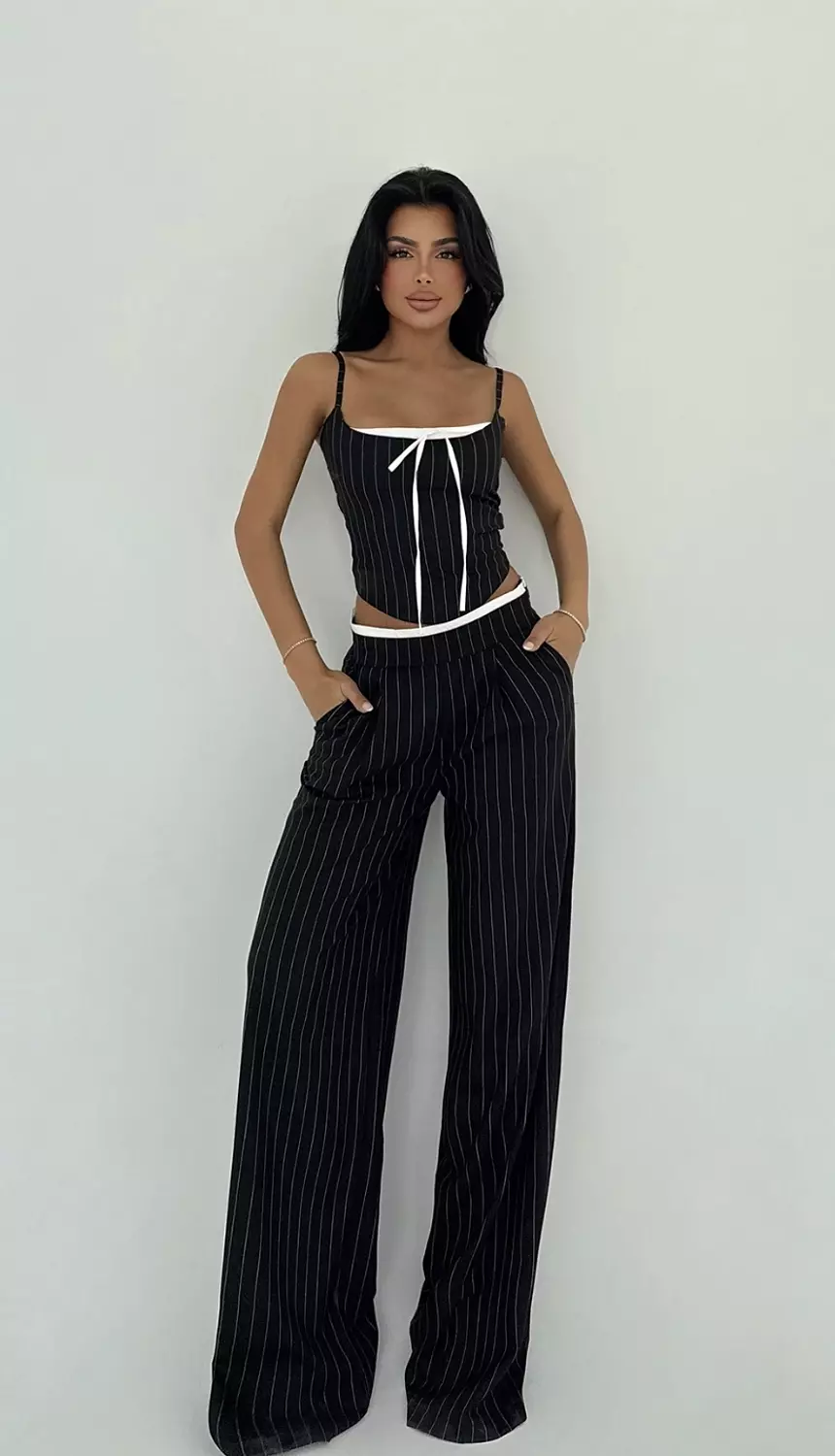 Striped Trousers Set 2