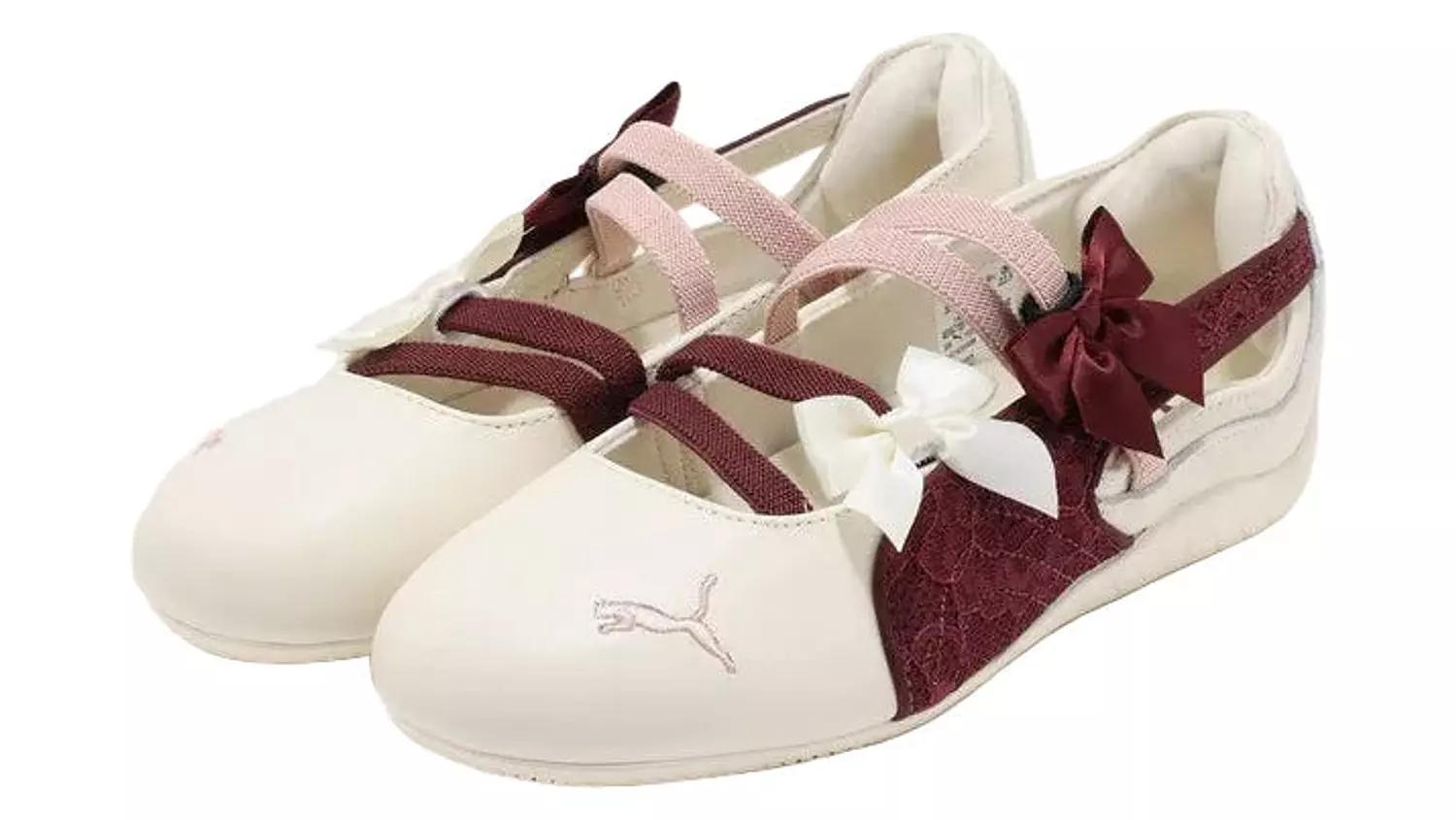 Puma Speedcat Ballet Lace Frosted Ivory-Ruby Shimmer 3