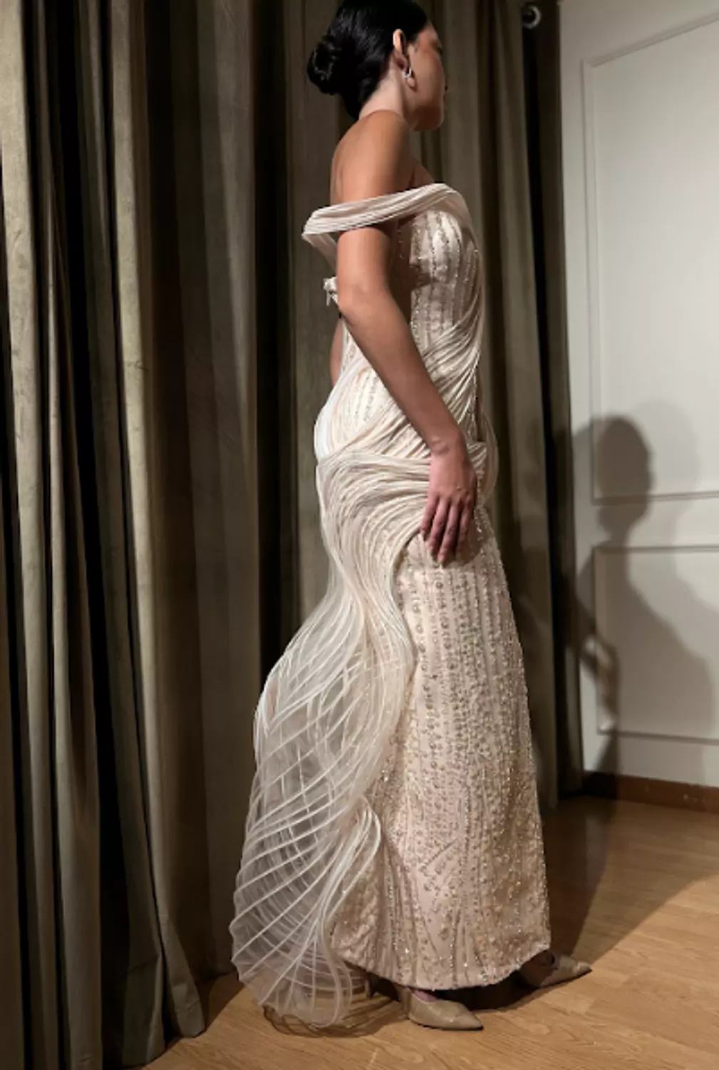 Beige Dress   2