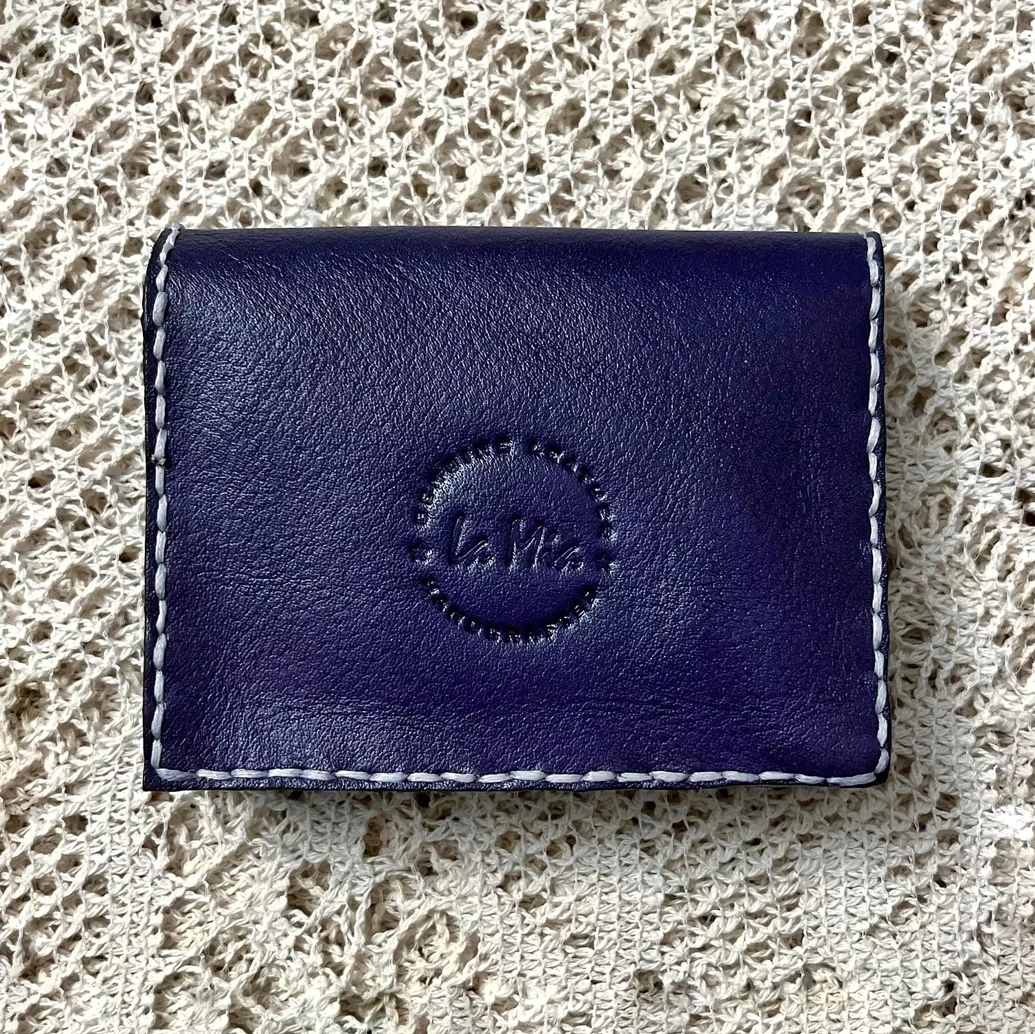 Starry Night folded leather wallet  2