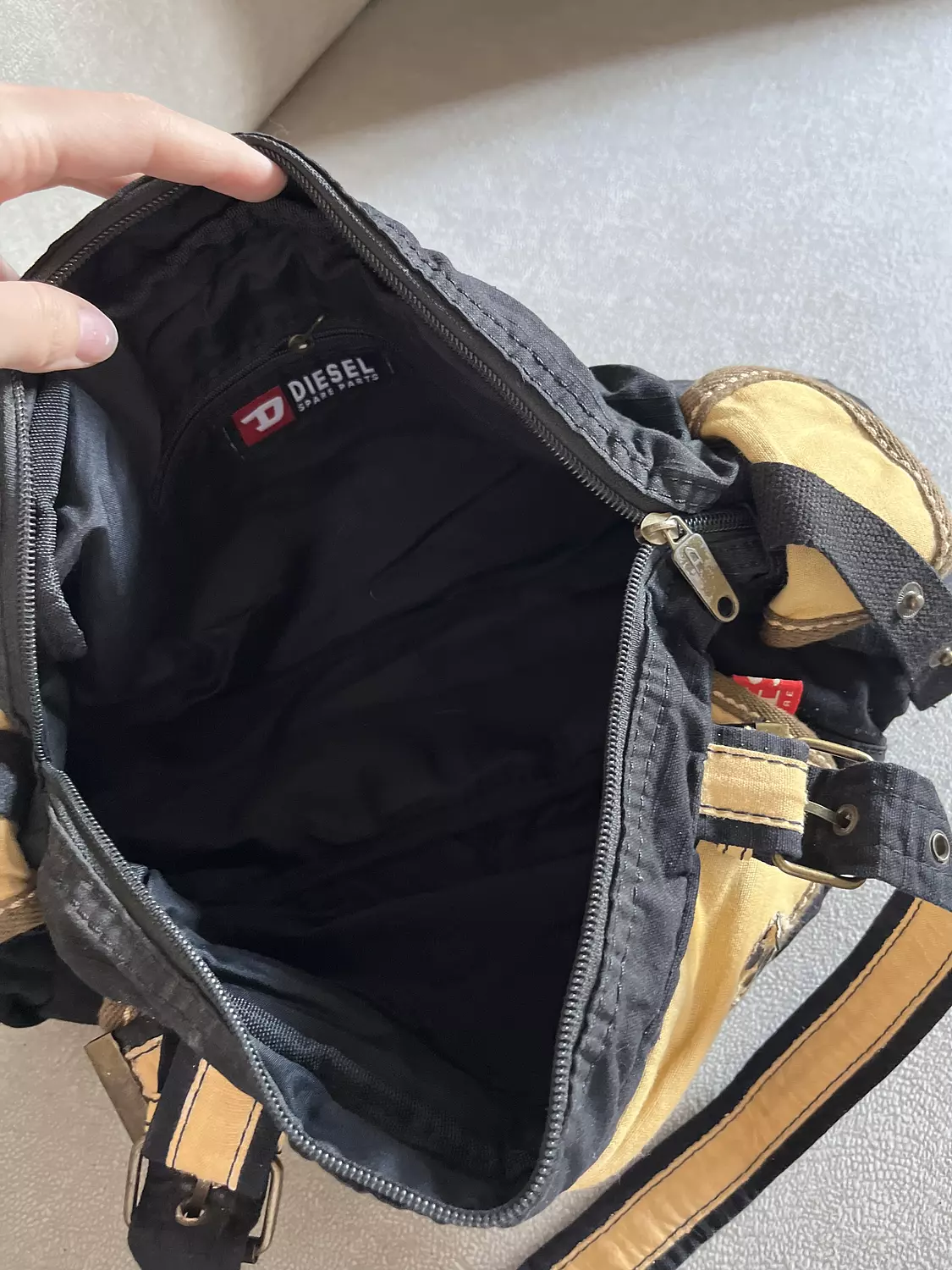 Authentic Diesel black bag  3