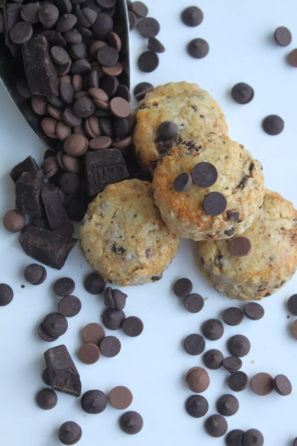 Chocolate Chip Tea Scones 6
